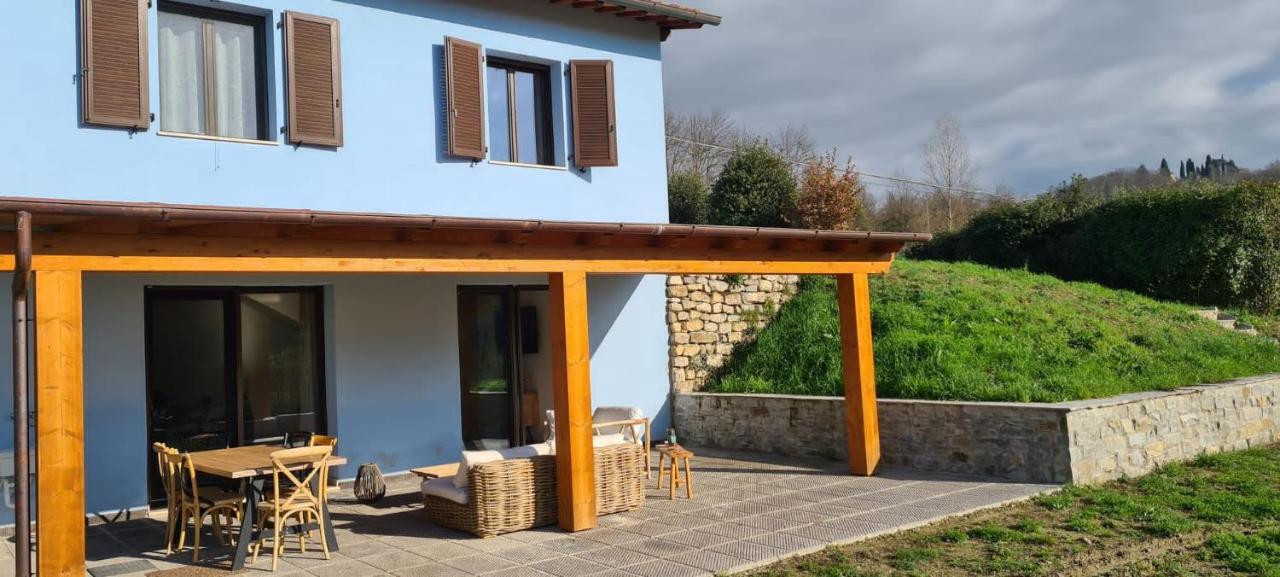 טרנובה ברצ'וליני Villa Azzurra Immersa Nel Verde Tra Firenze, Arezzo E Siena מראה חיצוני תמונה